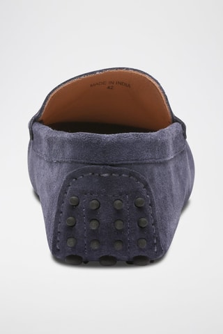 Mocassins en nubuck Kurt - Bleu