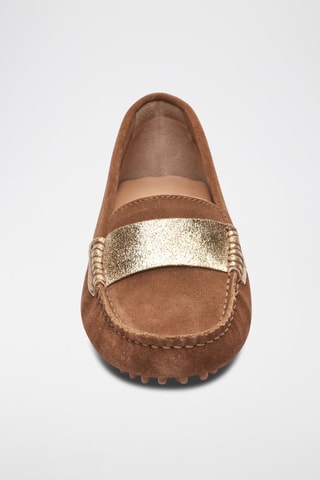Mocassins en nubuck Meloa - Marron