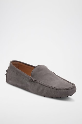 Mocassins en nubuck Cambridge - Gris