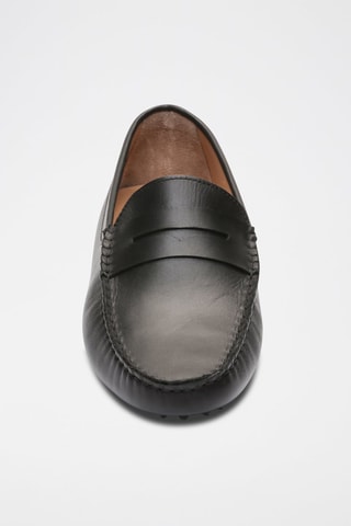Mocassins en cuir Wales - Noir