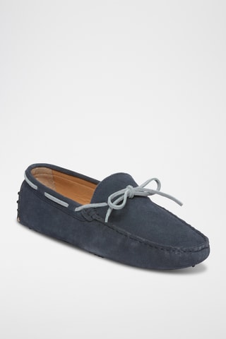 Chaussures bateau en nubuck Quid - Bleu