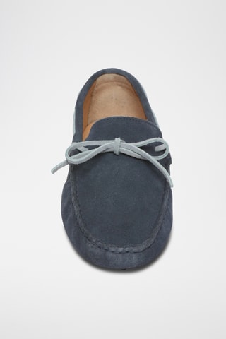 Chaussures bateau en nubuck Quid - Bleu
