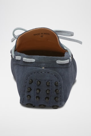 Chaussures bateau en nubuck Quid - Bleu