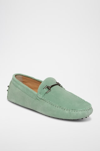 Mocassins en nubuck Luke - Vert