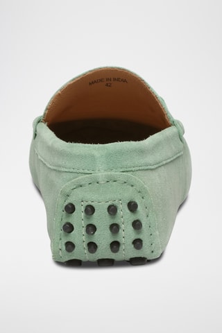 Mocassins en nubuck Luke - Vert