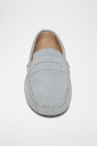 Mocassins en nubuck Dennis - Bleu