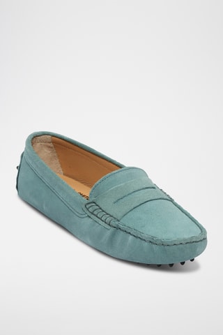 Mocassins en nubuck Thandie - Gris