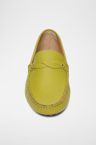 Mocassins en cuir nappa Eugene - Vert
