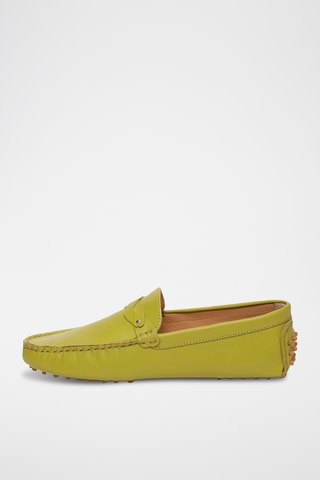 Mocassins en cuir nappa Eugene - Vert