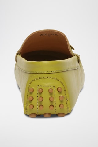 Mocassins en cuir nappa Eugene - Vert