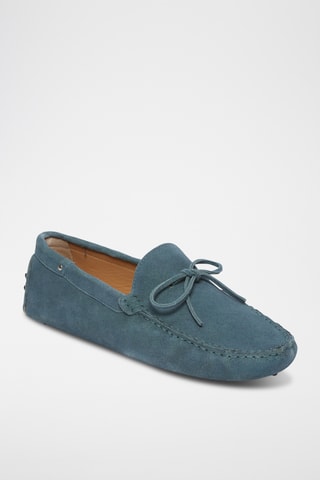 Mocassins en nubuck Fabian - Bleu