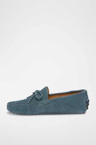 Mocassins en nubuck Fabian - Bleu