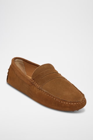 Mocassins en nubuck Wales - Camel