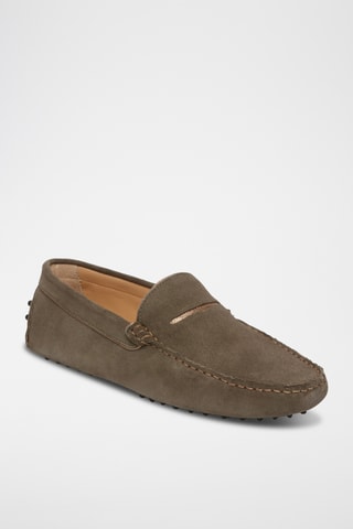 Mocassins en nubuck Lodrick - Kaki