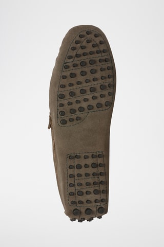 Mocassins en nubuck Lodrick - Kaki