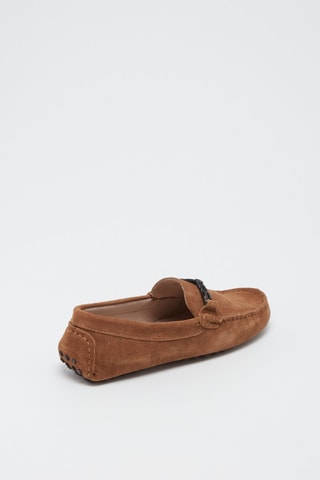 Mocassins en nubuck - Beige