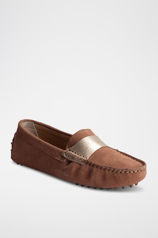 Mocassins en nubuck Meloa - Beige