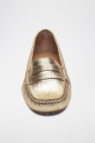 Mocassins en cuir Thandie - Doré
