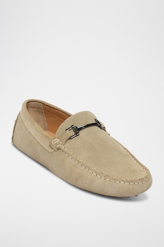 Mocassins en nubuck Luke - Beige