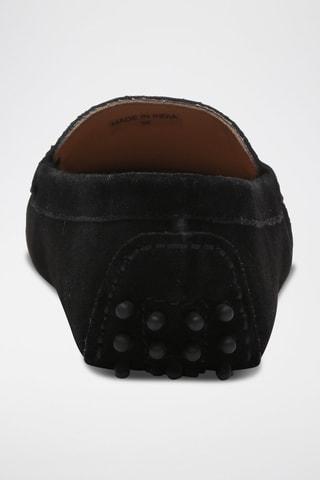 Mocassins en nubuck Thandie - Noir