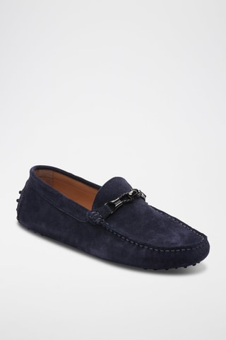 Mocassins en nubuck Jace - Bleu