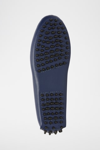 Mocassins en cuir nappa Kate - Bleu