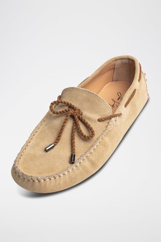 Mocassins en nubuck  York - Beige