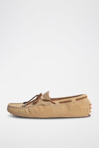 Mocassins en nubuck  York - Beige