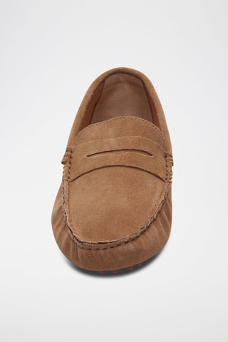 Mocassins en nubuck Wales - Marron