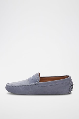 Mocassins en nubuck Wales - Bleu