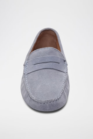 Mocassins en nubuck Wales - Bleu