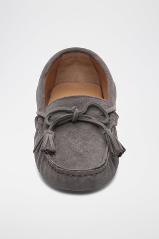 Mocassins en nubuck Lily - Gris