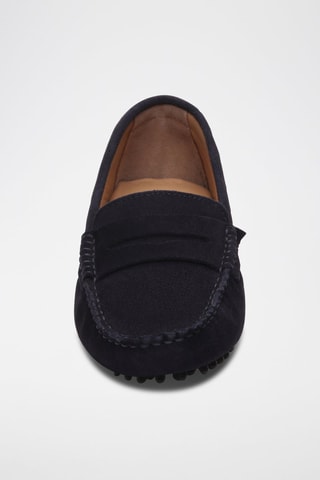 Mocassins en nubuck Thandie - Bleu