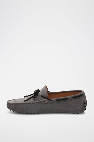Mocassins en nubuck Butler - Gris