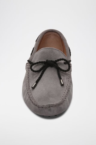 Mocassins en nubuck Butler - Gris