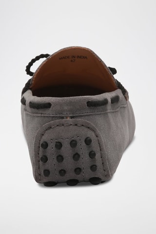 Mocassins en nubuck Butler - Gris