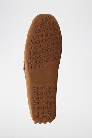 Mocassins en nubuck Lenny - Marron