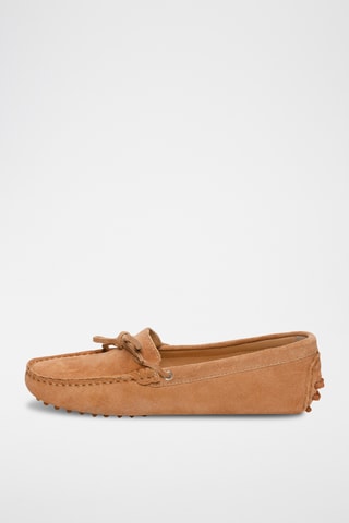 Mocassins en nubuck Newton - Beige