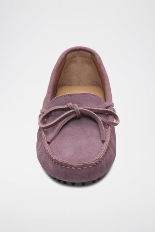 Mocassins en nubuck Newton - Violet
