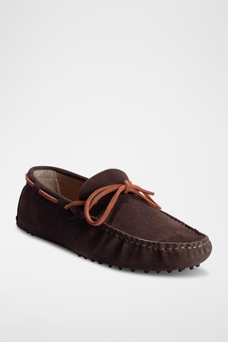 Mocassins en nubuck Cornwall - Marron