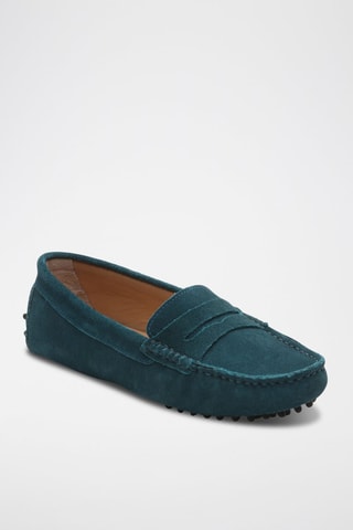 Mocassins en nubuck Deira - Bleu