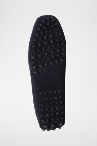 Mocassins en nubuck Eugène - Bleu