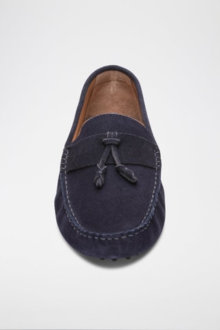 Mocassins en nubuck Elliot - Bleu