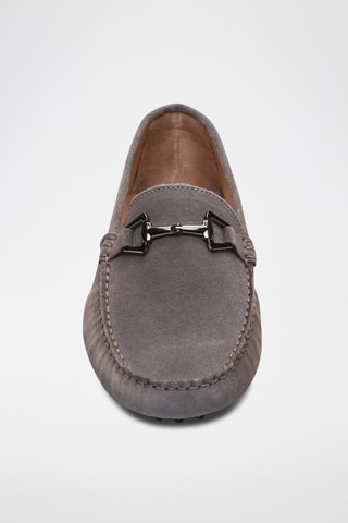 Mocassins en nubuck Ernest - Gris