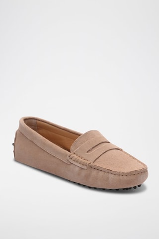 Mocassins en nubuck Deira - Beige