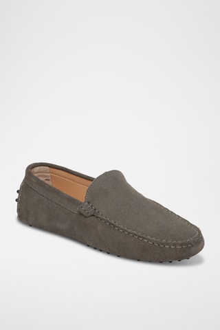 Mocassins en nubuck Rivoro - Gris
