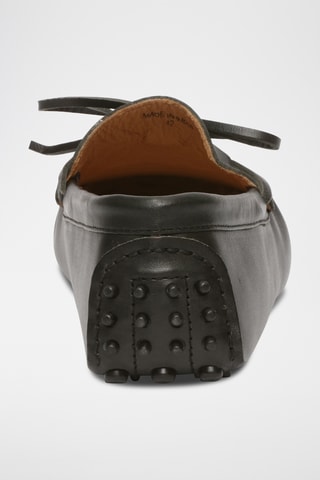 Mocassins en cuir Johnny - Noir