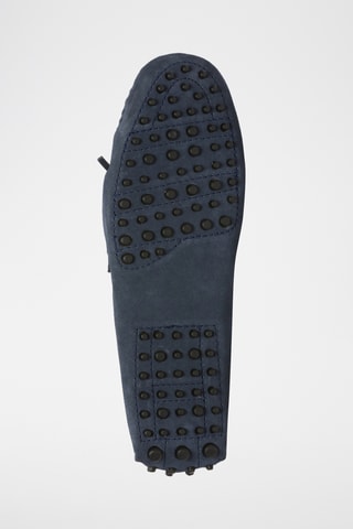 Mocassins en nubuck Andy - Bleu