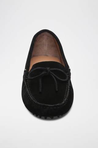 Mocassins en nubuck Newton - Noir