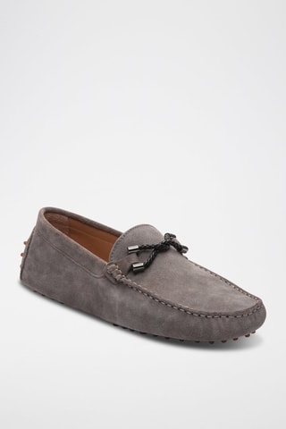 Mocassins en nubuck Tom - Gris